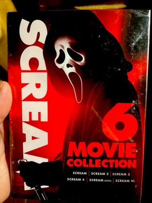 Scream: The Complete 6-Movie Collection (DVD, 6-Disc, Box-Set) New