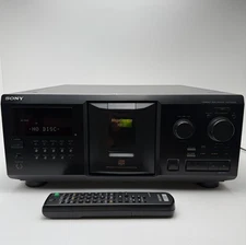 Sony CDP-CX355 New Belts 300 CD Changer W/Remote TESTED