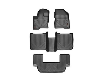 WeatherTech FloorLiner for 2009-2010 Ford Flex - Full Set, Black