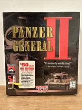 SEALED Panzer General II 2 PC Big Box