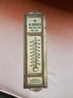 New ListingVintage 1930s 40s Mobilgas Oil General Petroleum Metal Wall Mount Thermometer