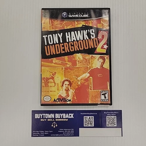 Tony Hawk's Underground 2 (GameCube, 2004) CIB Complete W/ Manual THUG 2