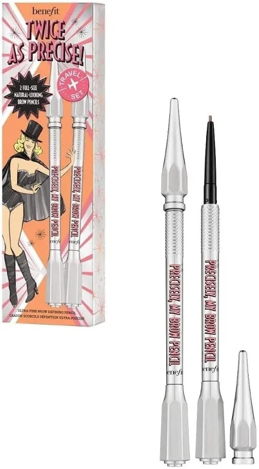 Benefit Precisely My Brow Pencil Set 3 Warm Light Brown 2x0.08g UK - Image 2 of 4
