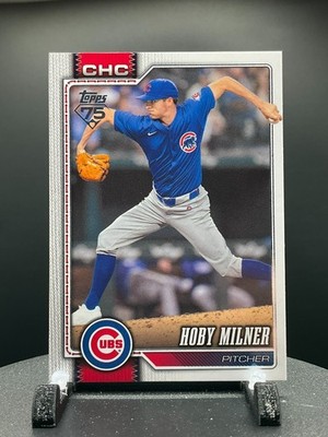2026 Topps Series 2 Baseball #616 Hoby Milner, Chicago Cubs