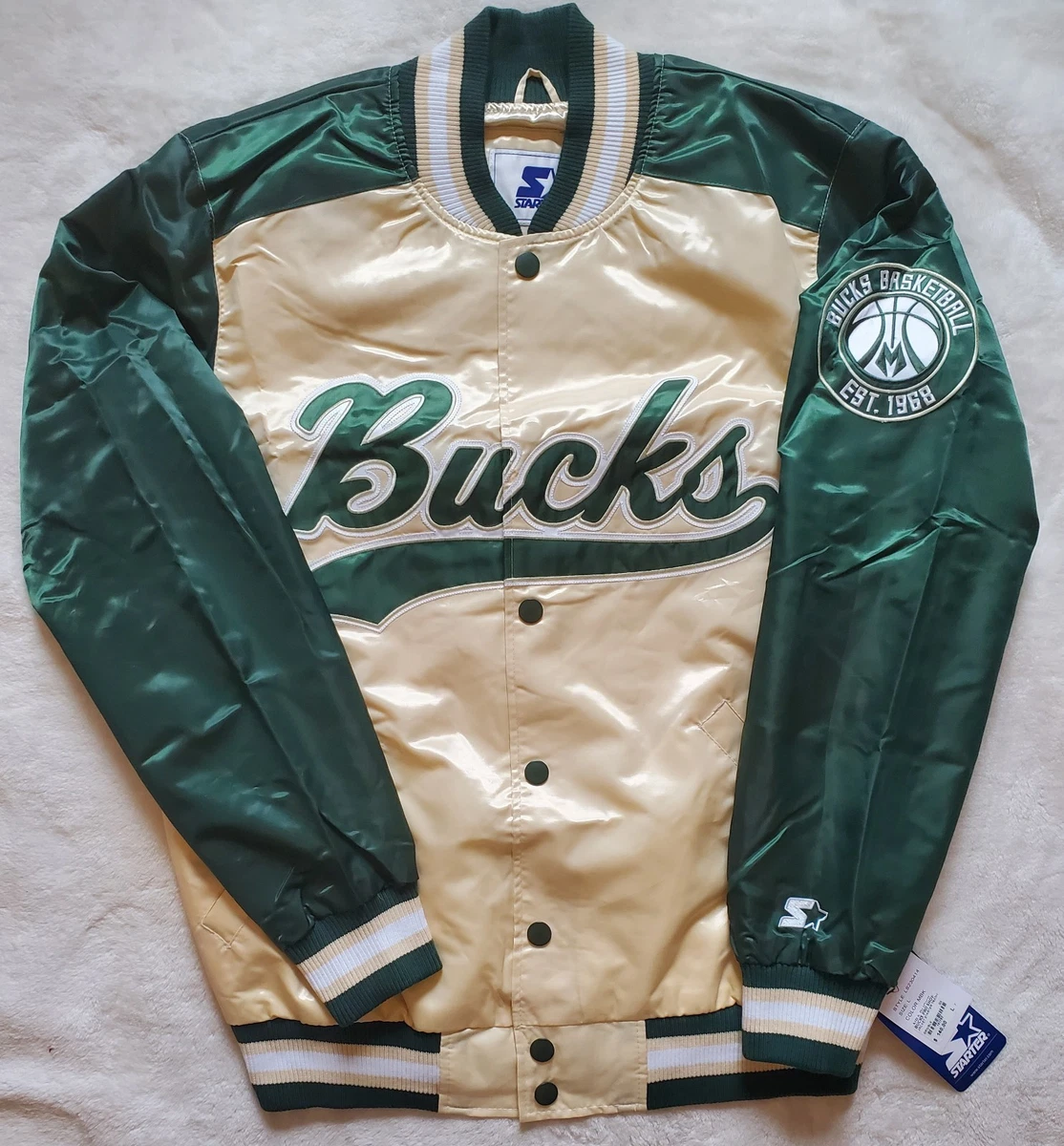 Preços baixos em Jaquetas Starter Milwaukee Bucks NBA | eBay