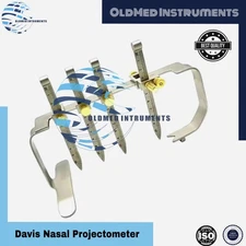 Davis Nasal Projectometer Rhinoplasty Measuring instrument Plastic Surgery Use