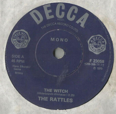 The Rattles - The Witch (7'', RE, Sol)