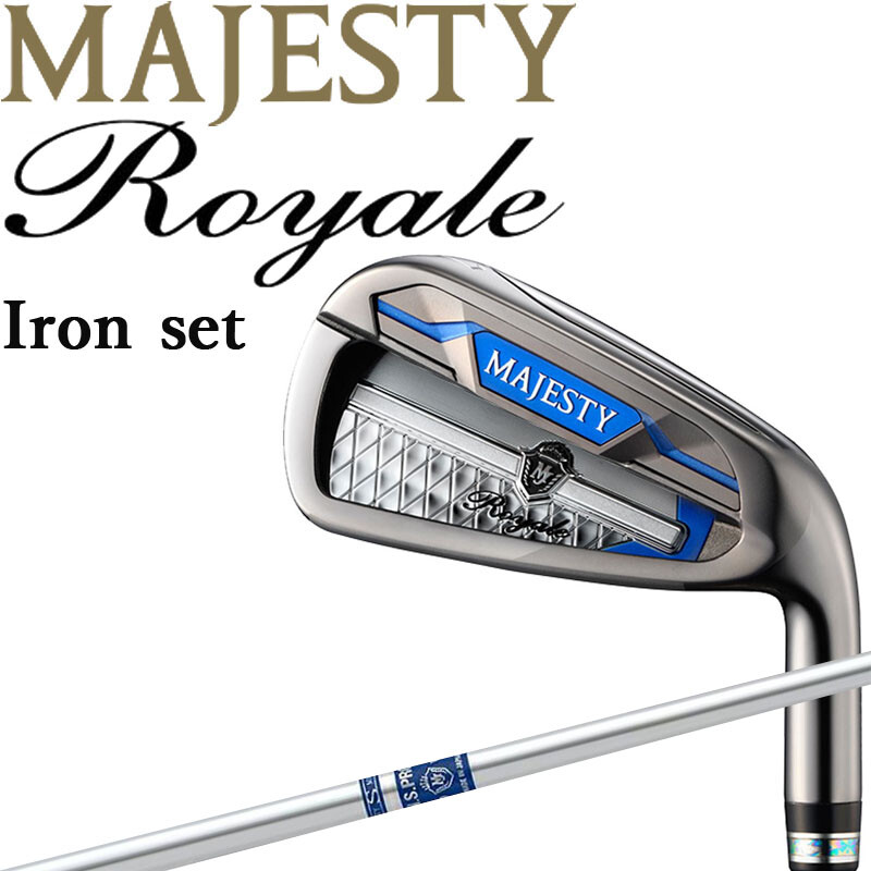 MAJESTY Golf Japan 2023 Royale IRON SET #6,7,8,9,Pw NSPRO Men'
