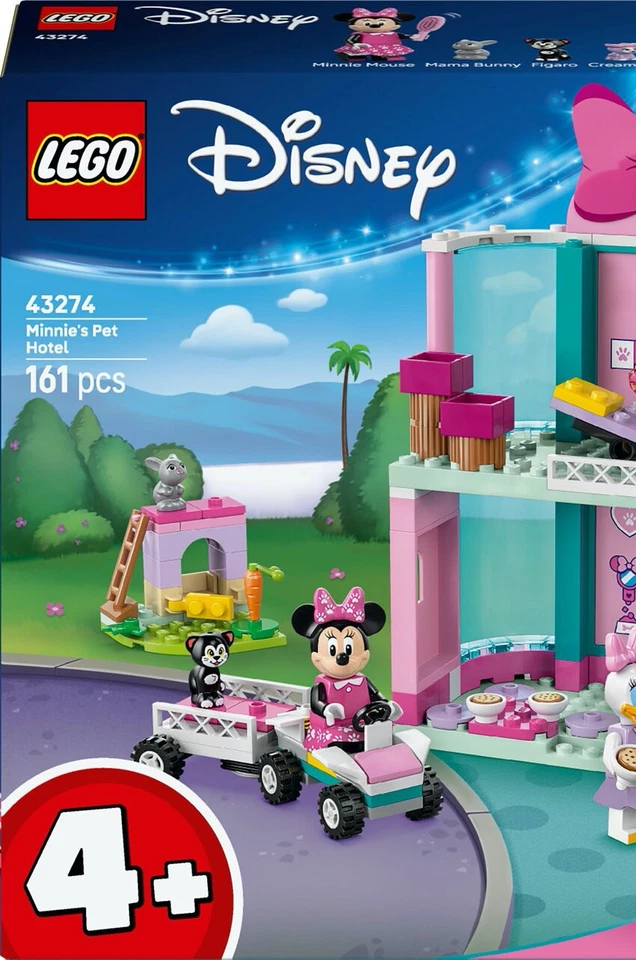 LEGO Disney 43274 Minnie’s Pet Hotel 161 piezas Kit de construcción de juguetes Foto 3 de 4