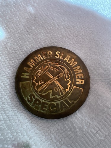 Pog Hammer Slammer Especial Mondo Metal Latón 1994 Slammer Whammers! Imperial - Imagen 7 de 10
