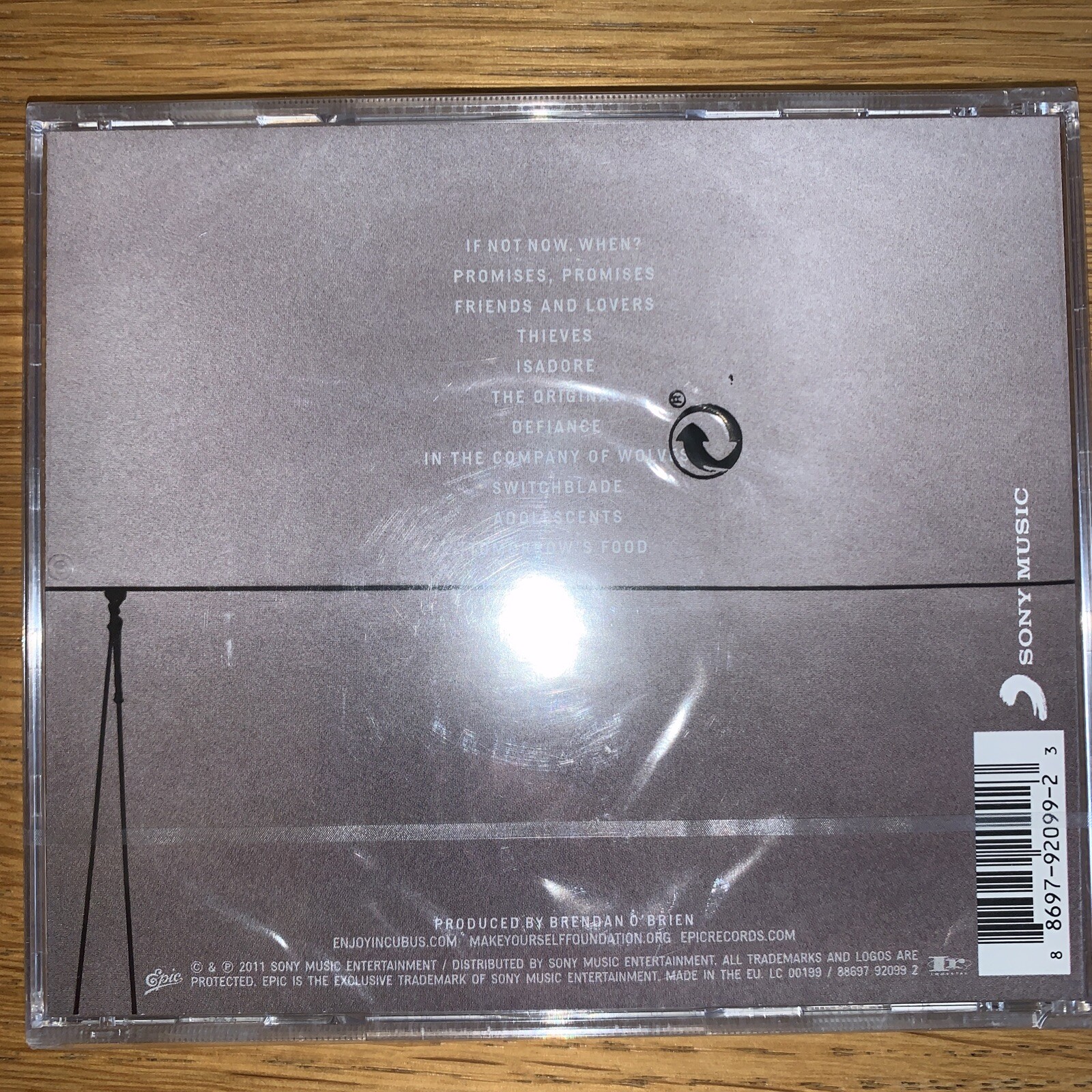 If not now when by incubus cd 2011 886979209923 ebay
