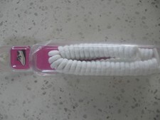 Rigolos no tie shoe laces white