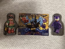 McDonalds 2017 The Lego Batman Movie 8 Robin Catwoman Tin Happy Meal Toy