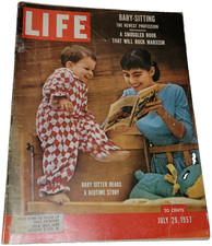 July 29, 1957 LIFE Magazine Ads Old ads FREE SHIP 7 57 30 31 28 27 26 25 1950s