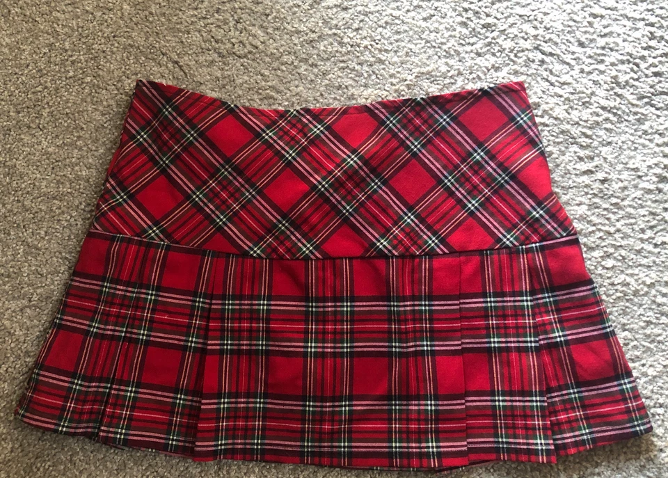 Disfraz sexy falda escocesa roja estudiante escolar para Halloween disfraces Foto 2 de 4