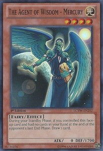 The Agent of Wisdom - Mercury - LCYW-EN252 - Super Rare - 1st Edition x3 - Near