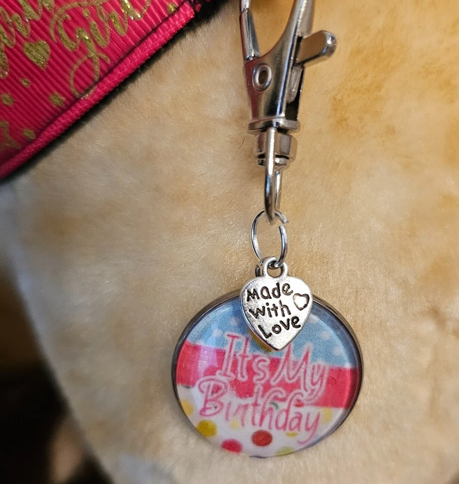 Collar ajustable para perro feliz cumpleaños grande con etiqueta extraíble Foto 2 de 4