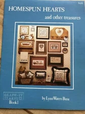 Cross Stitch Pattern Booklet: Homespun Hearts and other (Graph-it Arts)