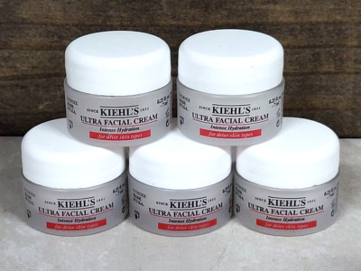 5X KIEHL S Ultra Facial Cream intense hydration ~ 0.25oz / 7ml each (#XF5)