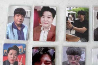 SET x15 Super Junior ShinDong Japan Korea Official Photocard Blue