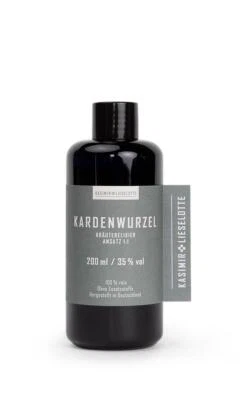KASIMIR UND LIESELOTTE Wilde Karde Tinktur aus Brandenburg 200 ml Tinktur aus der Wurzel der Karde