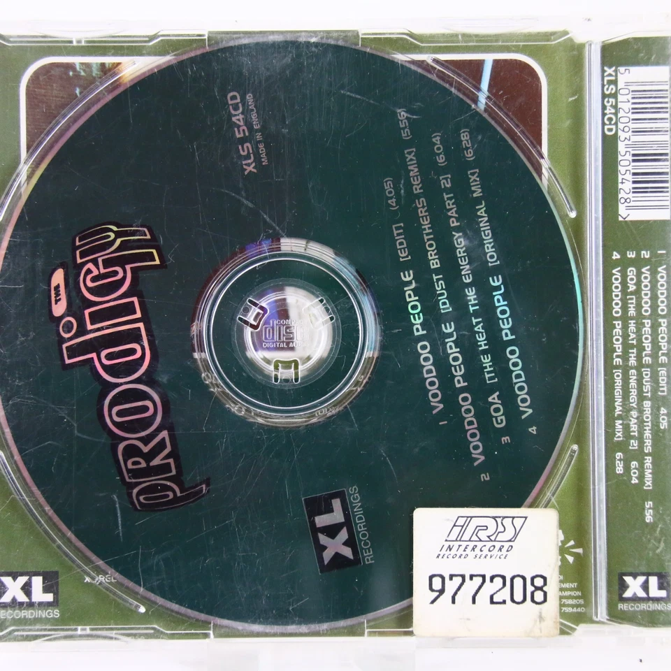 Music Musik MAXI CD The Prodigy – Voodoo People Gut - Bild 2 von 2
