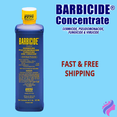 BARBICIDE King Research Hospital Germicide Virucide Anti-Rust Formula - 16 oz