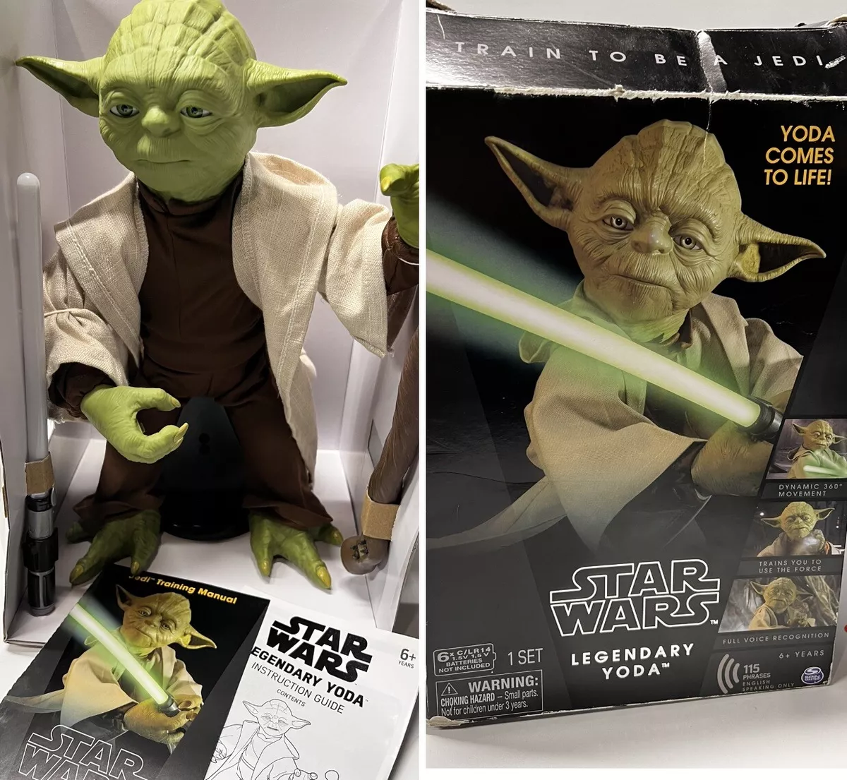  STAR WARS Legendary Jedi Master Yoda, Collector Box Edition :  Toys & Games