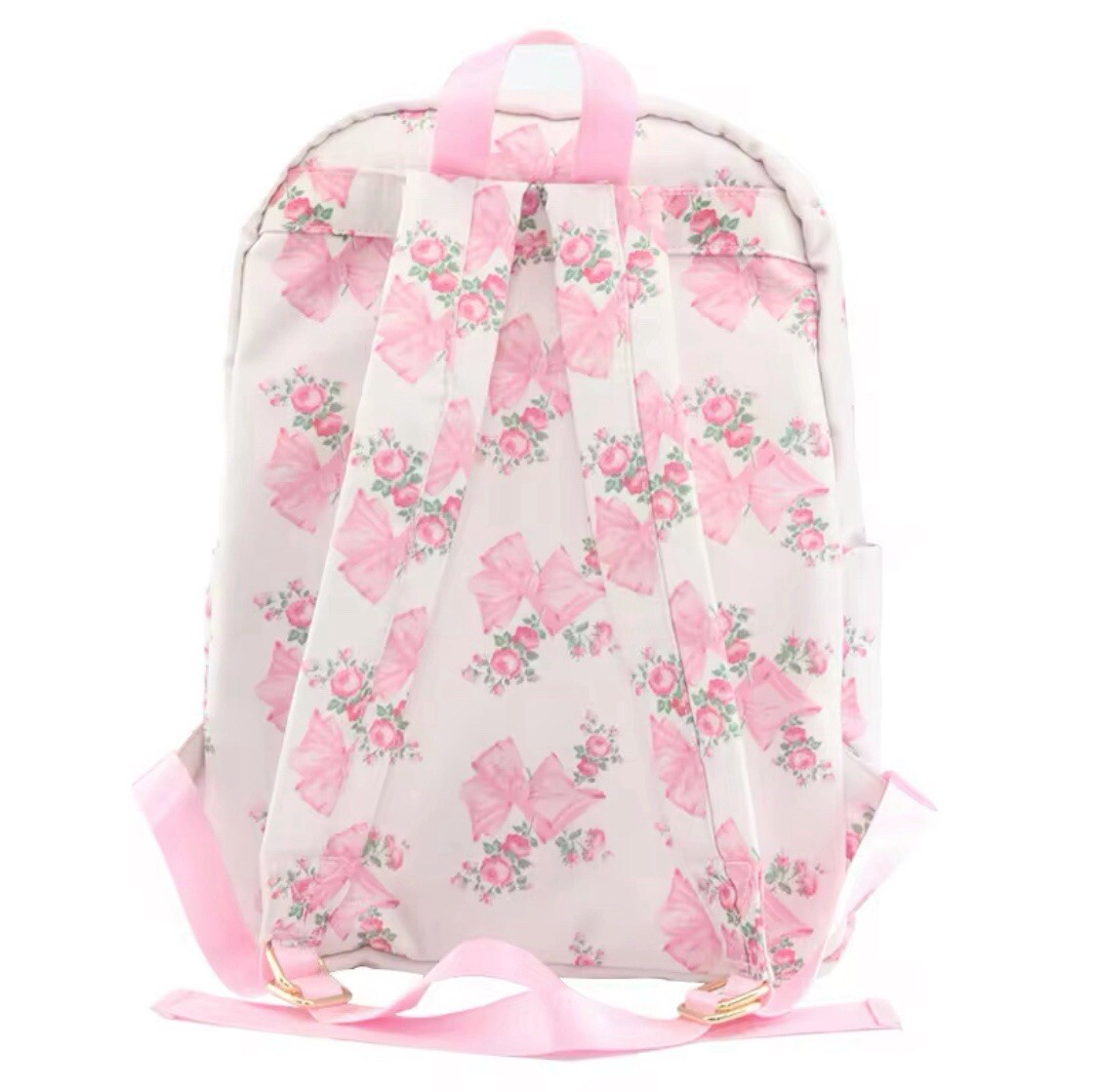 LOVE SHACK FANCY INSPIRED PINK BACKPACK  Coquette Cottagecore Shabby Chic s-l1200.jpg main image 2