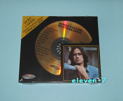 JAMES TAYLOR Sweet baby James AFZ 118 Gold CD new