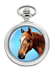 Horse's Head Pocket Watch