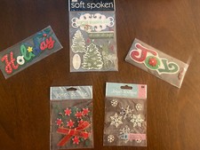 Christmas Scrapbooking Lot Dimensional Stickers Jolees Me Big Ideas More