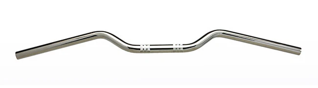 MANUBRIO MOTO ACCOSSATO SUPERBIKE ACCIAIO CROMATO DIAMETRO 22 - HB150 DISPONIBIL - Immagine 3 di 3