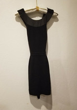 Rachell Roy Womens Cocktail Dress Sz 8 Lacey Criss-Cross Backless Black Casual