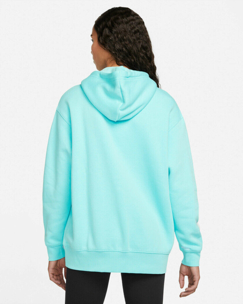 adidas Long Sleeve Essential Sportswear Logo Pullover Hoodie - Turquoise, Kids' Training