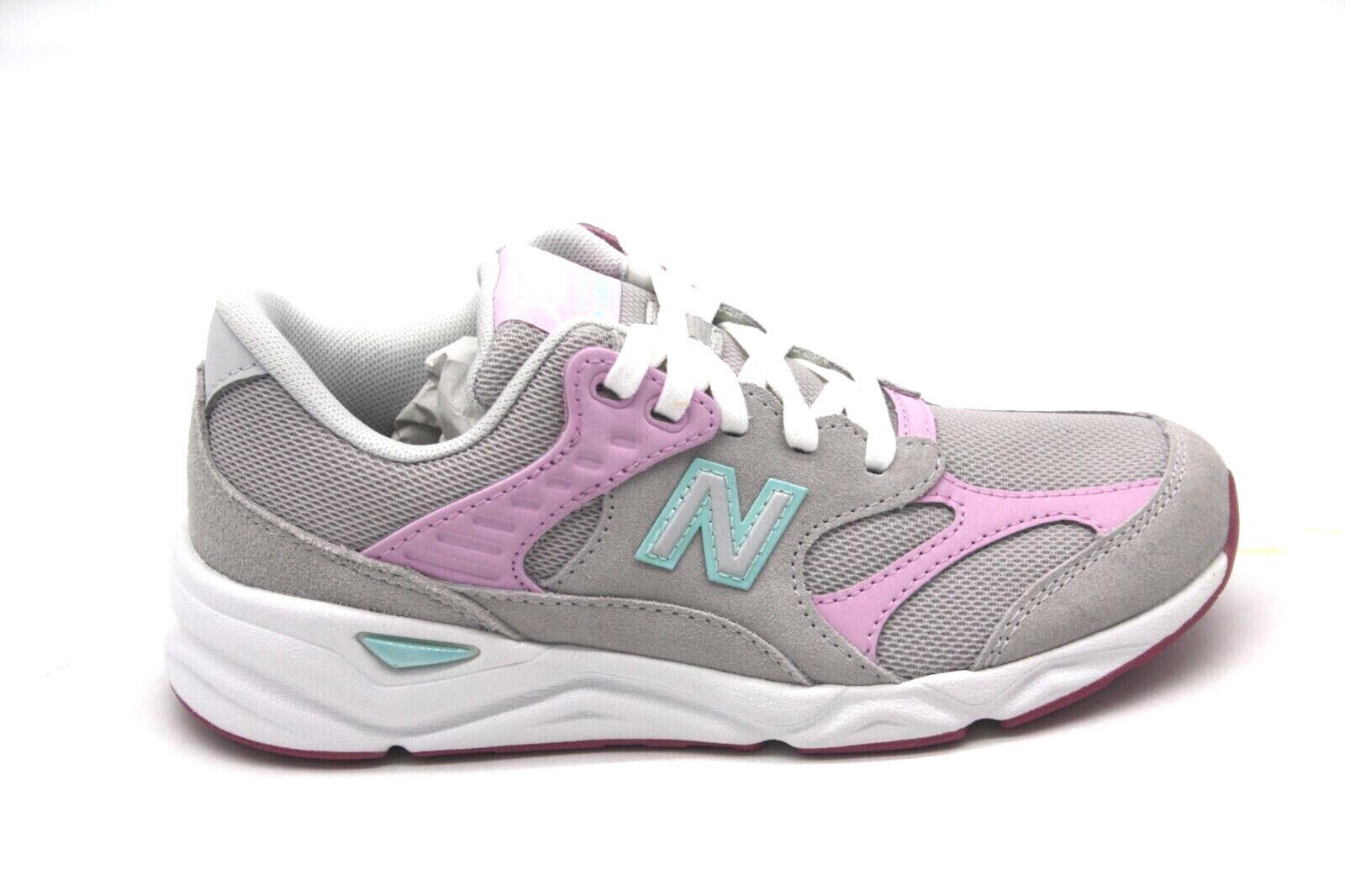 NEW BALANCE GIRLS LITTLE KIDS PSX90ROD PINK/GREY RUNNING SHO