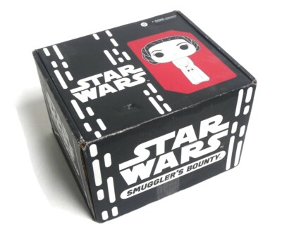 Funko Pop Star Wars Princess Leia Smuggler's Bounty Shipper Box ONLY 