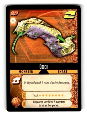 2004 Decipher .hack Enemy Trading Card Game #2R95 Orochi