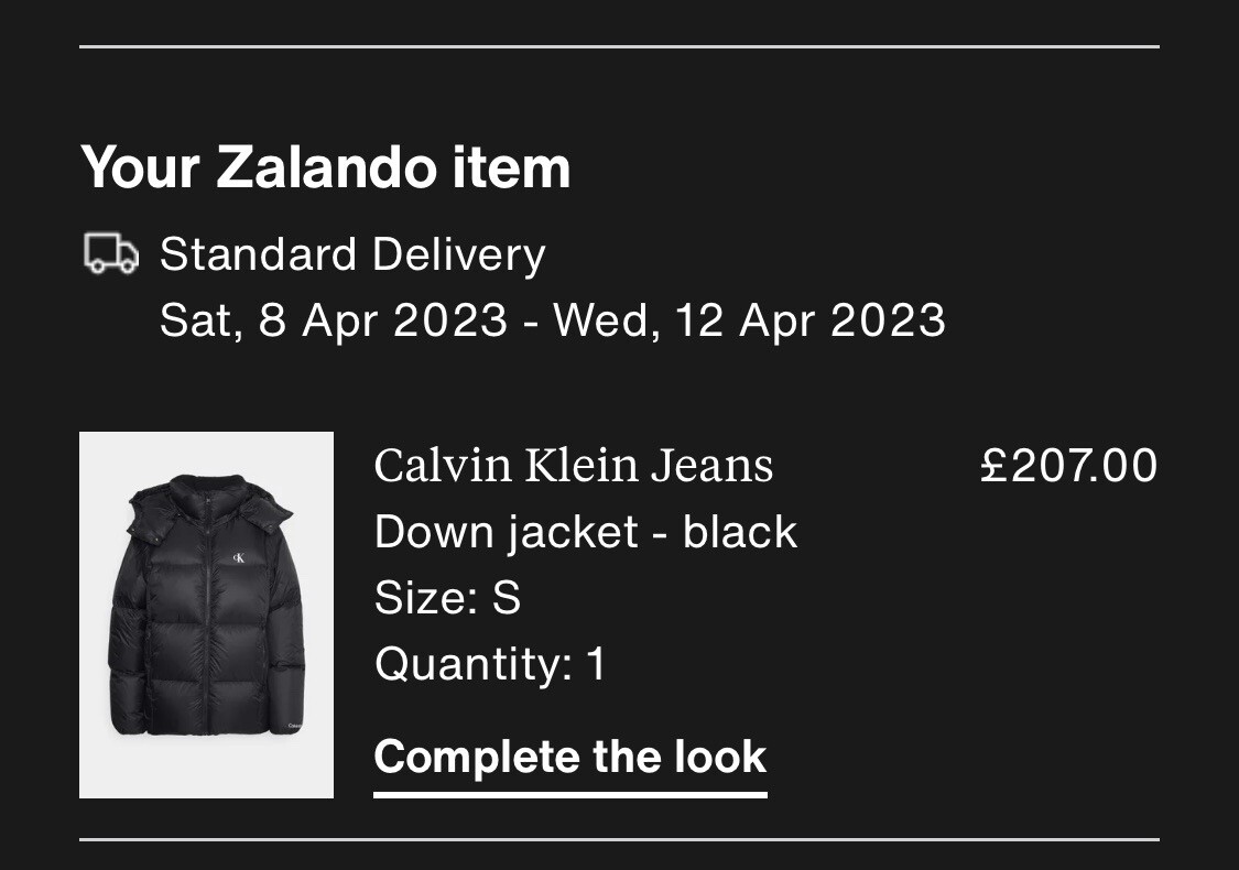 Calvin Klein Black Puffer Jacket RRP £210 image 7