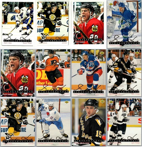 1992-93 UD GORDIE HOWE SELECTS INSERT CARDS - FINISH YOUR SET - PICK SINGLES BV