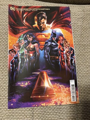 DARK CRISIS ON INFINITE EARTHS #5 NM COVER C MANHANINI VARIANT- DC 2022 -C09