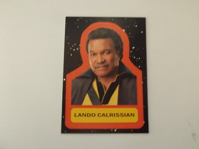 Topps - Journey To The Rise of Skywalker ''LANDO CALRISSIAN'' #CS-4 Sticker Card