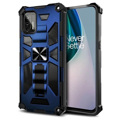 For OnePlus Nord N200 5G Hard Hybrid Magnetic Kickstand Case Armor Cover