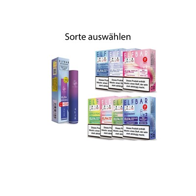 vuse pods elfbar Elfa Elfbar 600 E-Zigaretten Mehrweg Wiederaufladbar Pod-System E-Shisha  Vape
