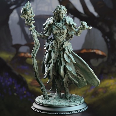 Synoria Feywalker Elf Druid Sorcerer Cleric Wizard Miniature | DnD D&D
