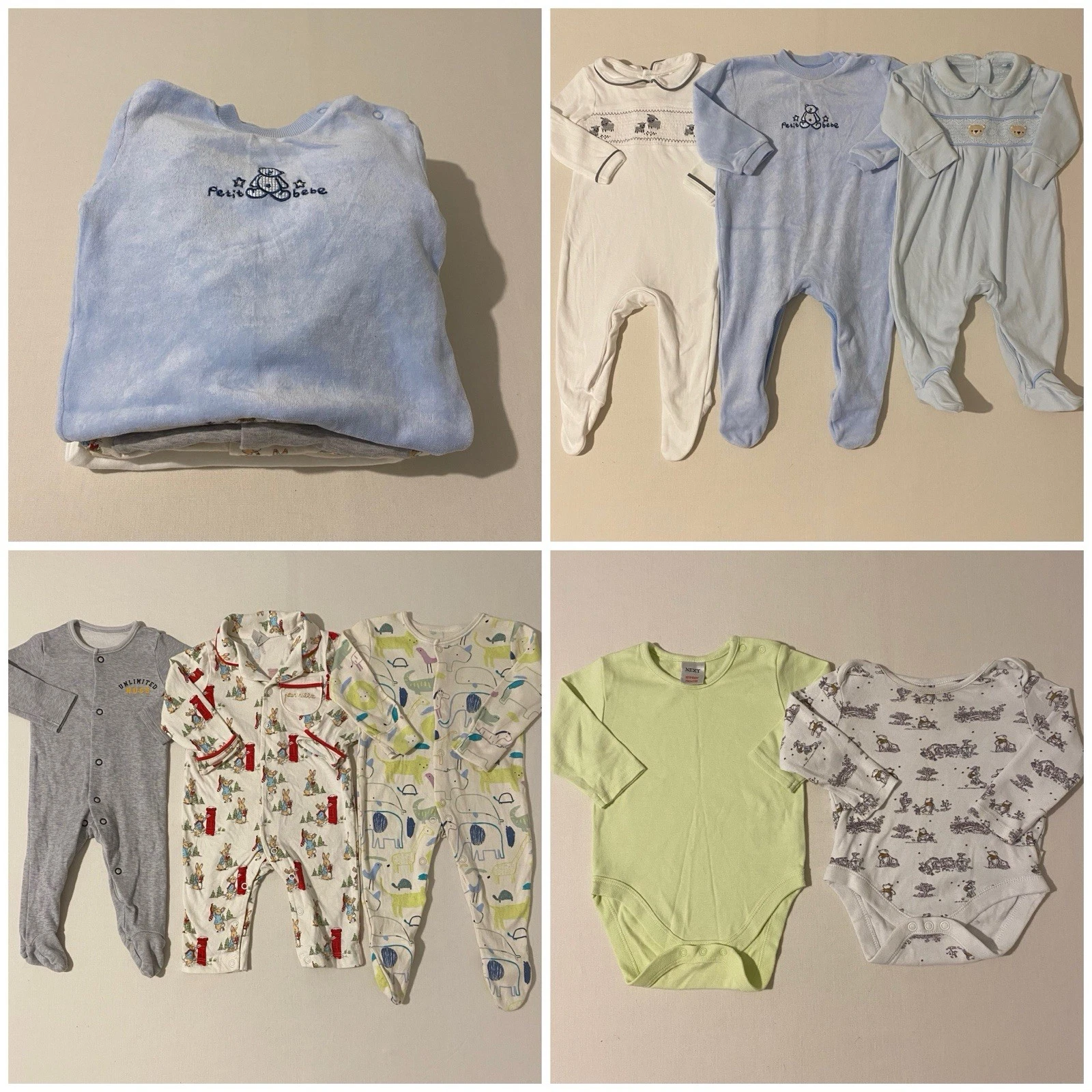 Baby Boys Clothes Bundle 3-6 Months