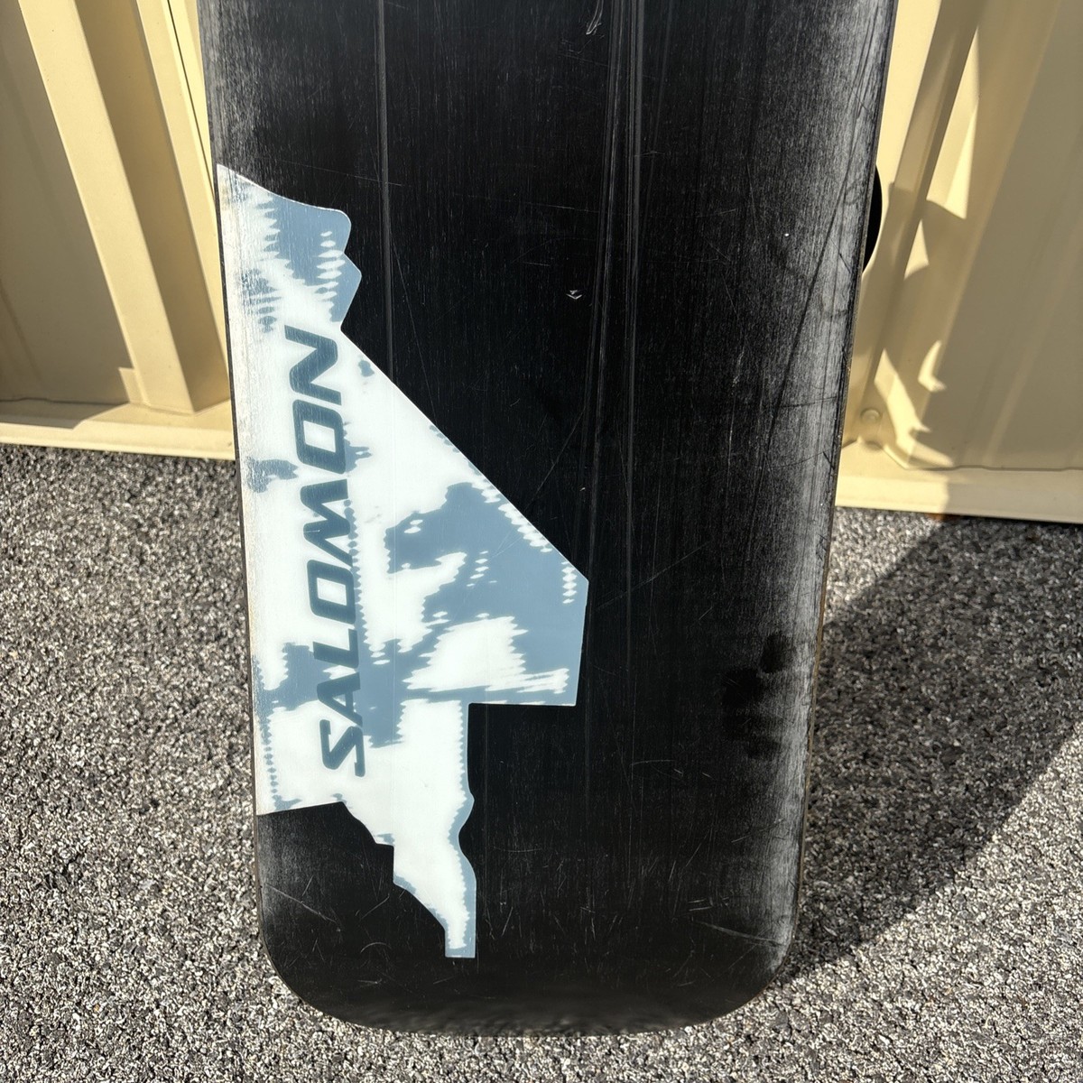 Salomon Substance Snowboard - 161 cm Silver W/ Burton Elevator