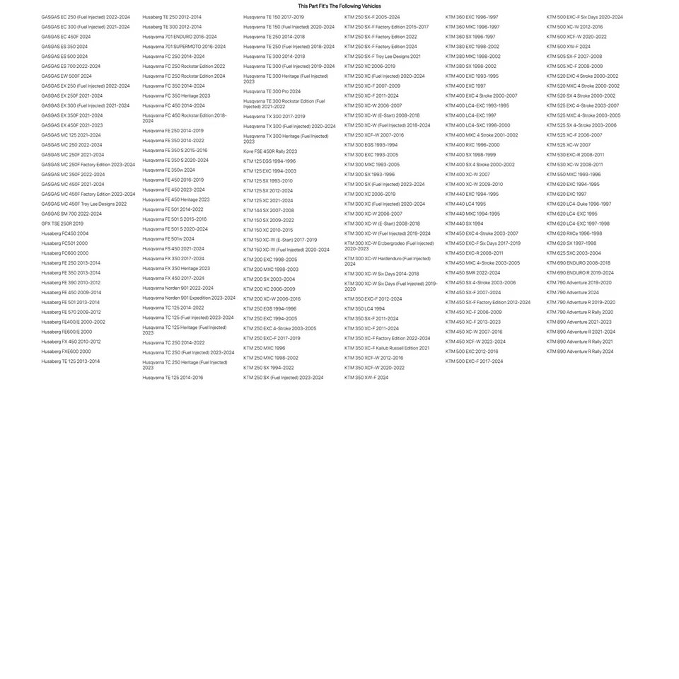 Piñón trasero Dirt Tricks circonio 49 dientes cromático para Husqvarna TC 125 2014 Foto 3 de 4