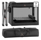 Noah & Paw Collapsible Dog Crate 42 Inch, XXL Black Dog Crate for XXL, XL,