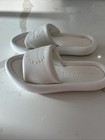 Stella McCartney Womens Vegan Leather Pointed Open Toe Slides White Size 36 — photo 3